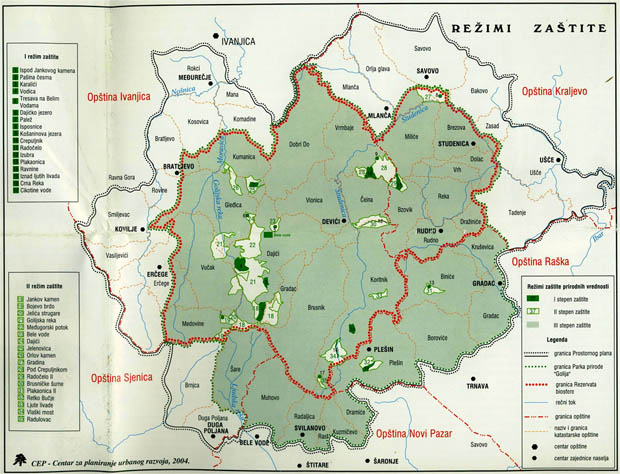 Ivanjica Mapa Superjoden